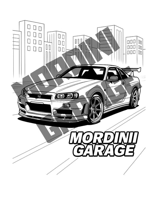 Nissan Skyline GTR R-34